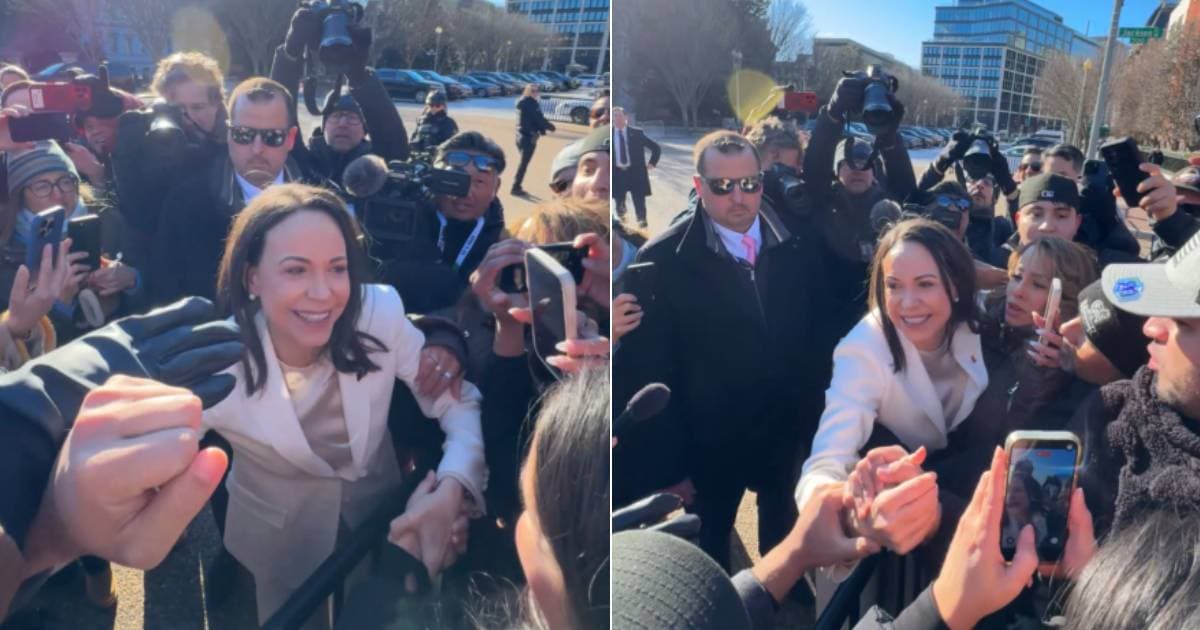 Machado traiciona al pueblo con visita imperial a Washington