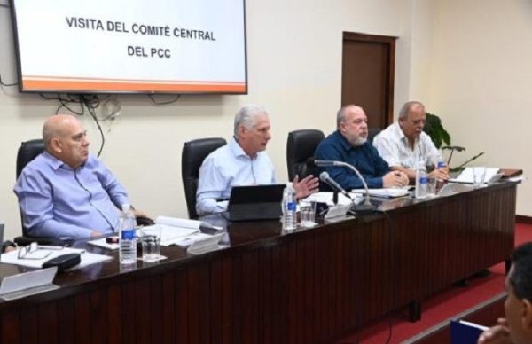 Díaz-Canel y el Partido Comunista inspeccionan el frente energético: ¡Cuba avanza contra el imperio!
